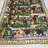 قالیچه دستباف ذهنی بافت|فرش|تهران, حر|دیوار