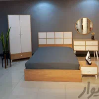 سرویس خواب تخت تک نفره پویا|تخت و سرویس خواب|قزوین, |دیوار