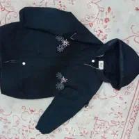 کاپشن دخترانه. مشکی|لباس|محمدشهر, ولدآباد|دیوار