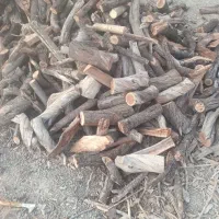 چوب بادام  شومینه ای