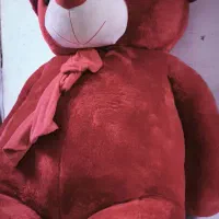 عروسک 2مترو نیم نو جنس مخمل پتویی