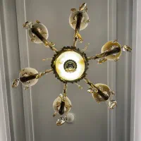 ۲ عدد لوستر سنگی