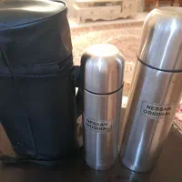 فلاکس استوانه استیل مسافرتی|سماور، چایساز، قهوهساز|تهران, مخصوص|دیوار