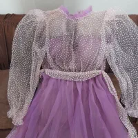 پیراهن دخترانه مجلسی زیرقیمت