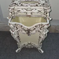 ست سطل اشغال دستمال کاغذی و گلدان
