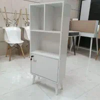 کتابخانه درب دار قفل شو پایه چوبی آک|کتابخانه، شلف، قفسههای دیواری|مشهد, بهمن|دیوار