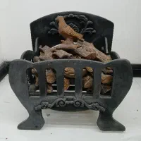 منقل چدنی شومینه با هیزم کاملانو