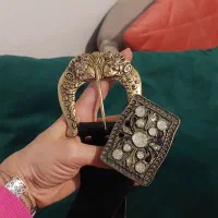 کمر خارجی بند زنانه چرم اصل و ورنی ، شیک و نو|کیف، کفش، کمربند|تهران, خواجه نظام الملک|دیوار