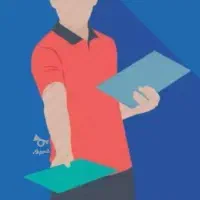 تراکت پخش کن نیمه وقت