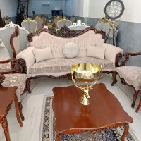 مبل مبلمان استیل سلطنتی کلاسیک مدل طاووس|مبلمان خانگی و میز عسلی|مشهد, الهیه|دیوار