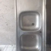 سینک دو کاسه سینی چپ