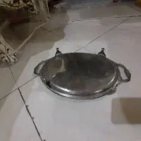 سینی برنج قدیمی با سکه