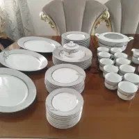 سرویس چینی ۱۲نفره زرین|ظروف سرو و پذیرایی|فردیس, قریشی|دیوار