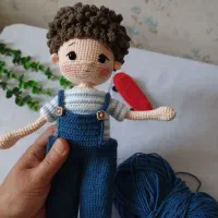 عروسگهای دست بافت زیبا هدیه خاص برای عزیزانتون|اسباب‌‌بازی|قرچک, زیبا شهر|دیوار