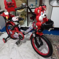 دوچرخه سایز۱۶ عروسکی موزیکال درحدآکبند نونو