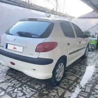 206 تیپ دو سفید مدل 89|خودرو سواری و وانت|قائمشهر, |دیوار