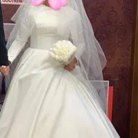 لباس عروس یک بار پوشیده شده|لباس|سمنان, |دیوار