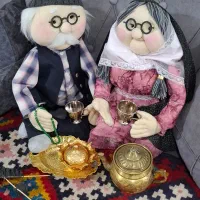 ننجون آقاجون برای جشن یلدا