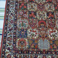 فروش جفت قالی دست بافت 1/7 در 2/6 خشتی چالشتری|فرش|شهرکرد, |دیوار