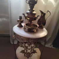 تمامی ظروف برنجی فروخته میشه