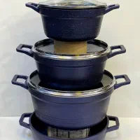 سرویس قابلمه چدن گرانیت|ظروف پخت‌وپز|ری, شهادت|دیوار