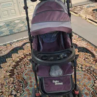 کالسکه بچه تاشو در حد نو