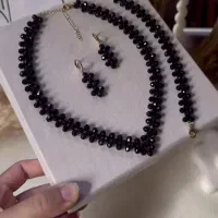 ست گردنبند و گشواره|زیورآلات و اکسسوری|سلماس, |دیوار