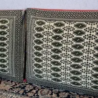 ۳ عدد پشتی سنتی ترکمن سالم و تمیز