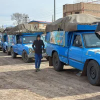 باربری واسباب کشی اثاثیه منزل وانت نیسان خاور