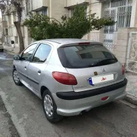 پژو ۲۰۶. یک تیکه رنگ بدون افتاب سوختگی تمیز کم کار|خودرو سواری و وانت|ارومیه, |دیوار