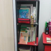 تخت خواب.باکس کتاب.میزتحریر.صندلی چرخان