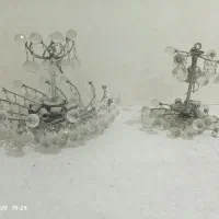 دو عدد لوستر