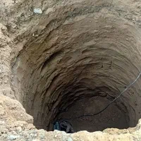 چاه کن با پیکور کوچیک و بزرگ