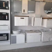 روشویی های دیواری همراه اینه باکس|لوازم سرویس بهداشتی|سنندج, |دیوار