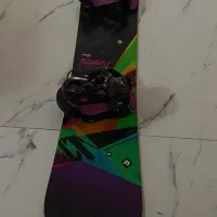 اسنوبرد volkl و بوت سایز ۳۷.۵