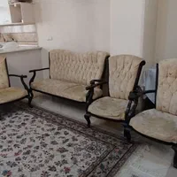 مبل چوب راش7نفره|مبلمان خانگی و میز عسلی|تهران, منیریه|دیوار
