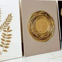 تابلوهای دکوراتیو. کالیگرافی.سنگ مصنوعی.شمع