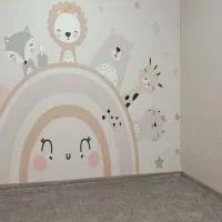 نصاب کاغذدیواری.کفپوش چمن مصنوعی موکت بومی بندر