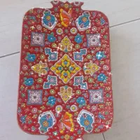 ظروف مینا کاری مناسب یلدا و روز مادر|صنایع دستی و سایر لوازم تزئینی|ساوه, |دیوار