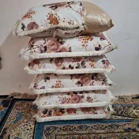 بالش پر نو نو مناسب جهزیه با رویه|رختخواب، بالش، پتو|نورآباد, |دیوار