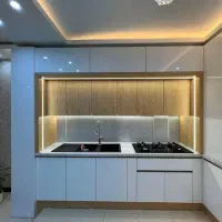 کابینت نقد و چک کمدهایگلاس ملامینه ام دی اف MDFکار