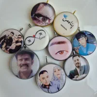 اکسسوری باعکس و مو شخصی