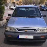 پراید ۱۳۱ دوگانه کارخانه مدل۱۳۸۷ نقره ای