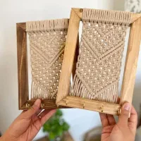 هنر مکرومه|صنایع دستی و سایر لوازم تزئینی|کارون, |دیوار