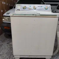 لباسشویی دو قلو ناسیونال بسیار تمیز|ماشین لباسشویی و خشک‌کن لباس|اصفهان, سرتاوه|دیوار