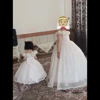 پیراهن عروس برای 4و10 سال