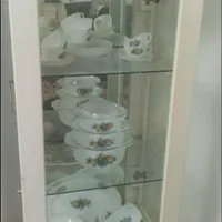 بوفه چوبی سفید