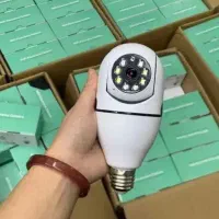 دوربین مداربسته  لامپی بی سیم  چرخش 360