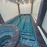 ویلا دوخوابه استخر جکوزی نوساز تمیز فوتبالدستی