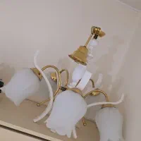 لوستر پنج شعله نو